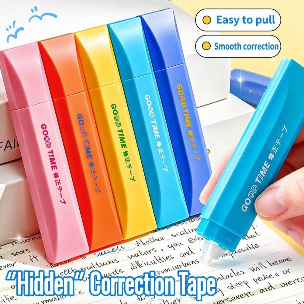Correction Tape Roller - شريط تصحيح على شكل قلم، لون
