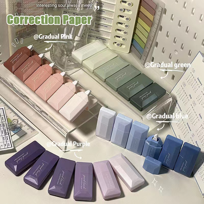 6 قطع من شريط تصحيح متدرج على  - مراجعة Correction Tape Roller وسعره