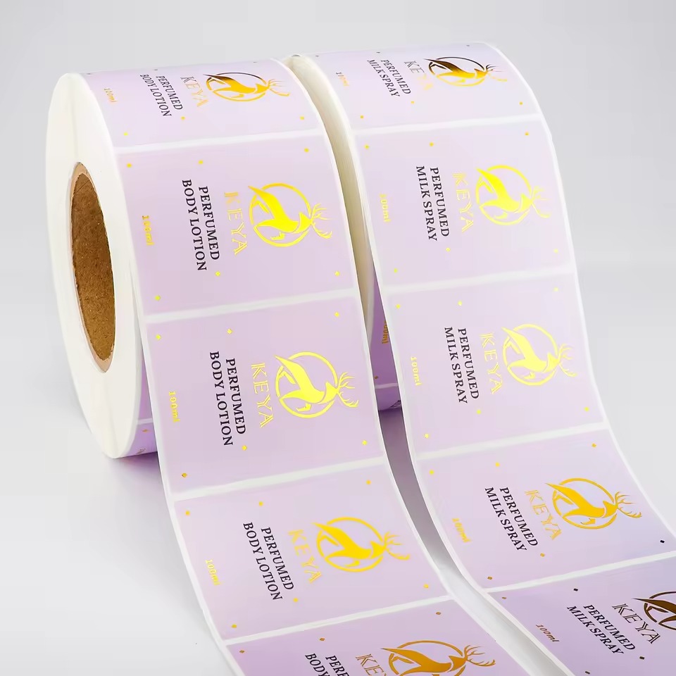 ملصقات شامبو مخصصة قابلة للتحل - مراجعة Sticker Label Roll وسعره