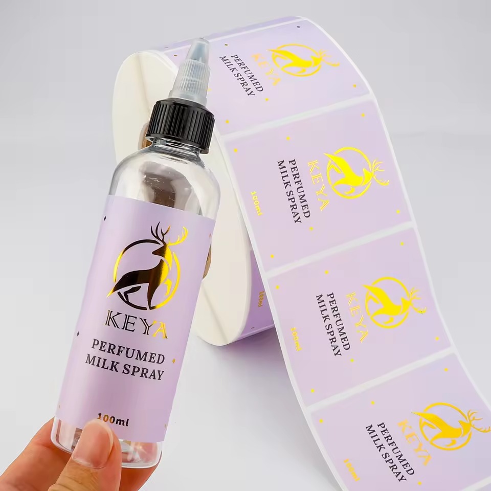 ملصقات شامبو مخصصة قابلة للتحل - مراجعة Sticker Label Roll وسعره