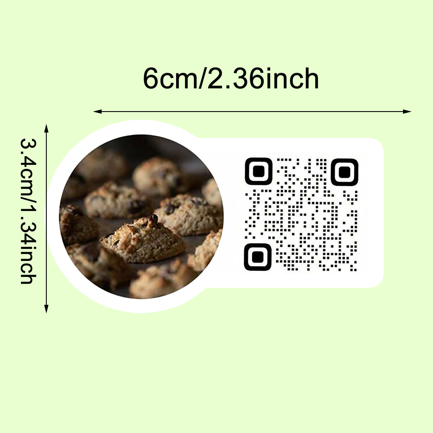 ملصقات رمز الاستجابة السريعة ( - مراجعة Sticker Label Roll وسعره