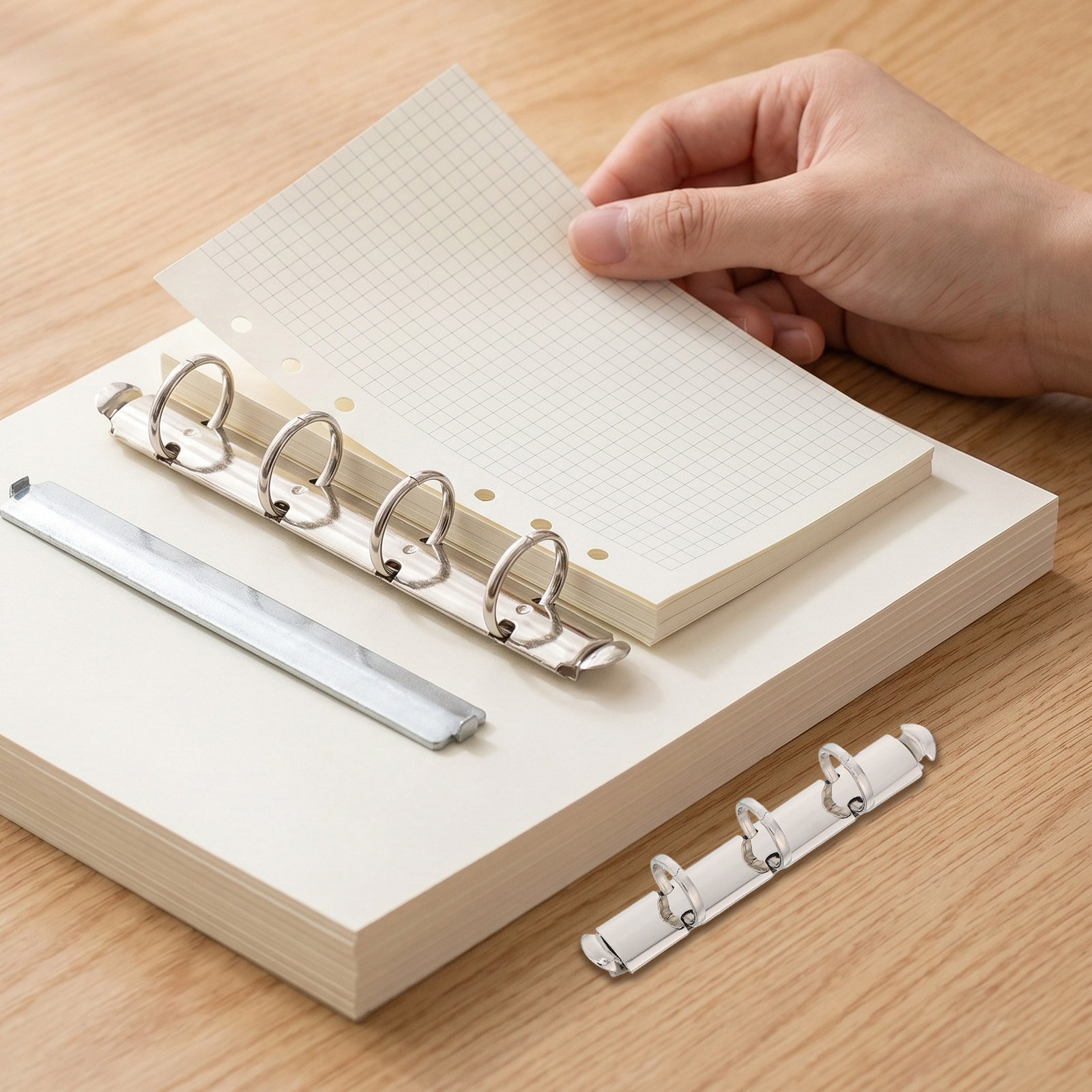 مجموعة واحدة من حلقات ربط الصف - مراجعة Binder Clip Assorted وسعره
