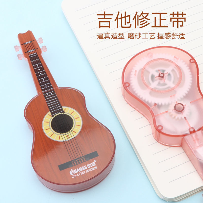 شريط تصحيح إبداعي على شكل جيتا - مراجعة Correction Tape Roller وسعره