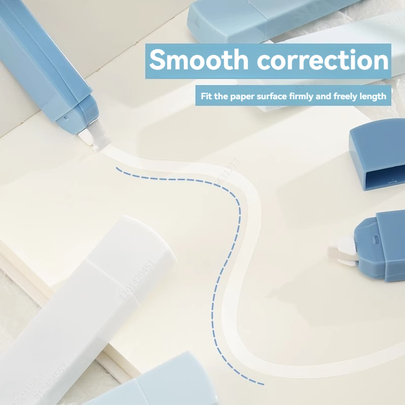 6 قطع من شريط التصحيح الأبيض ع - مراجعة Correction Tape Roller وسعره