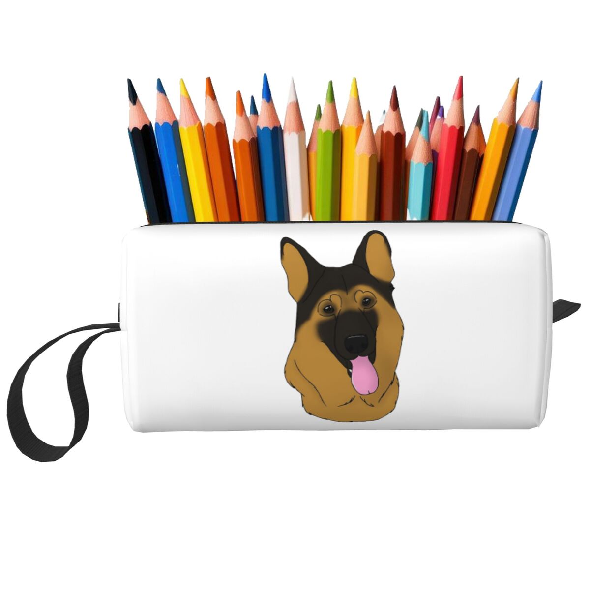 حافظة أقلام على شكل كلب الراعي - مراجعة Tan Stationery & Office Supply وسعره