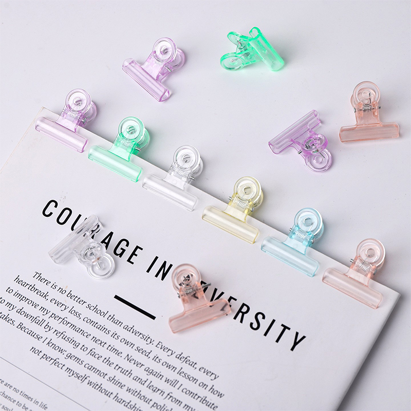 10/20 قطعة مشابك بلاستيكية ملو - مراجعة Binder Clip Assorted وسعره