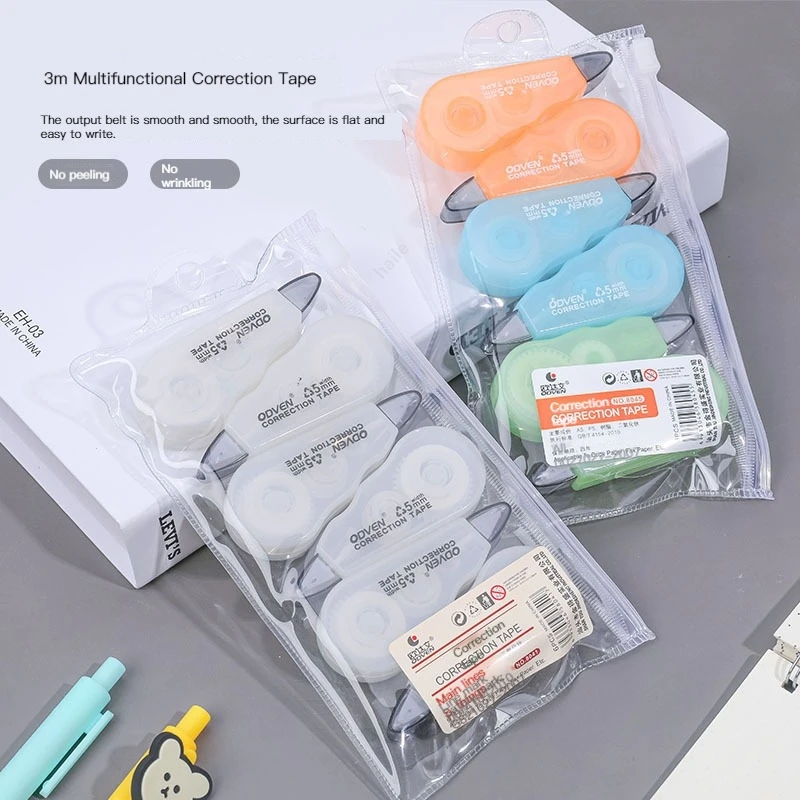 6 قطعة/الحزمة أشرطة تصحيح هدية - مراجعة Correction Tape Roller وسعره