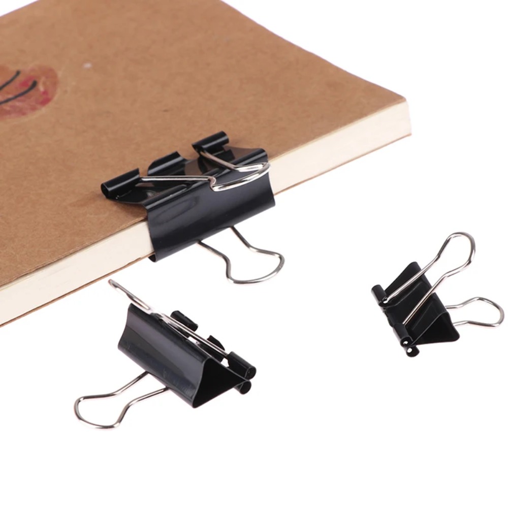 10 قطع مشابك معدنية للورق 19 م - مراجعة Binder Clip Assorted وسعره